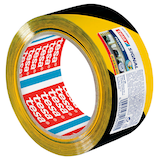 Artikelbild 1 für tesa Warnklebeband Signal PREMIUM schwarz/gelb 50,0 mm x 66,0 m 1 Rolle, Artikelnummer 190361