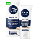 Artikelbild 1 für NIVEA MEN SENSITIVE BART & GESICHT Gesichtspflege-Gel 50 ml, Artikelnummer 579187