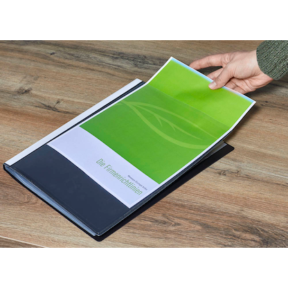 Artikelbild 12 für FolderSys Sichtbuch DIN A4, 30 Hüllen schwarz, 1 St., Artikelnummer 642041