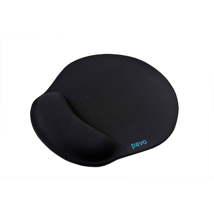 Artikelbild 2 für pavo Mousepad mit Handgelenkauflage schwarz, Artikelnummer 662150