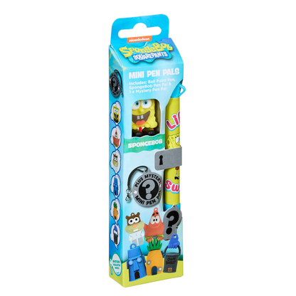 Artikelbild 4 für BlueSky Kugelschreiber SpongeBob - Mini Pen Pals gelb, blau, Schreibfarbe: schwarz, 1 St., Artikelnummer 416402