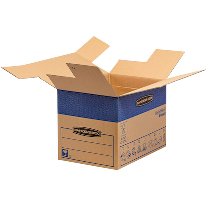 Artikelbild 3 für 5 Bankers Box Umzugskartons SmoothMove FastFold 42,9 x 32,7 x 31,0 cm, Artikelnummer 539033