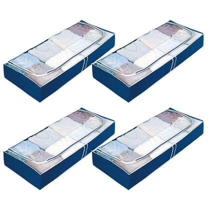 Artikelbild 2 für 4 WENKO Air Unterbettkommode blau 105,0 x 45,0 x 15,0 cm, Artikelnummer 811333