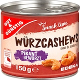 Artikelbild 1 für GUT&GÜNSTIG Würzcashews pikant gewürzt 150,0 g, Artikelnummer 988156