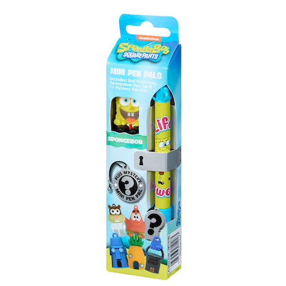 Artikelbild 3 für BlueSky Kugelschreiber SpongeBob - Mini Pen Pals gelb, blau, Schreibfarbe: schwarz, 1 St., Artikelnummer 416402