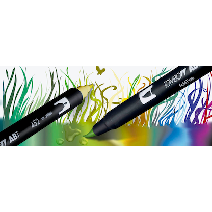 Artikelbild 3 für Tombow ABT Dual Brush-Pens farbsortiert, 6 St., Artikelnummer 398425