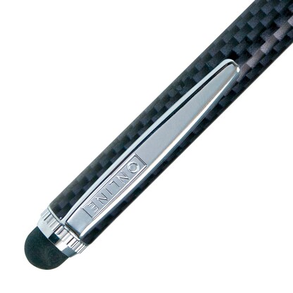 Artikelbild 3 für ONLINE® Touchpen-Kugelschreiber Stylus XL Carbon Design, Schreibfarbe: blau, 1 St., Artikelnummer 407306