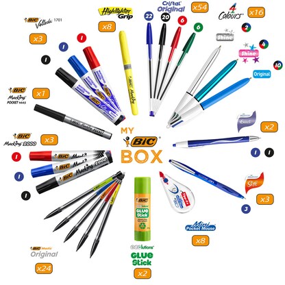 Artikelbild 3 für BIC Schreibset MY BIC BOX farbsortiert, Artikelnummer 592778