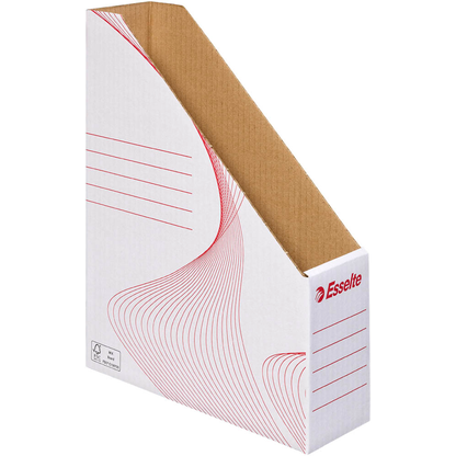 Artikelbild 3 für 25 Esselte Archiv-Stehsammler weiß, Artikelnummer 515076