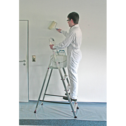 Artikelbild 2 für KRAUSE Stehleiter einseitig CORDA silber 5 Stufen, H: 175,0 cm, Artikelnummer 569835