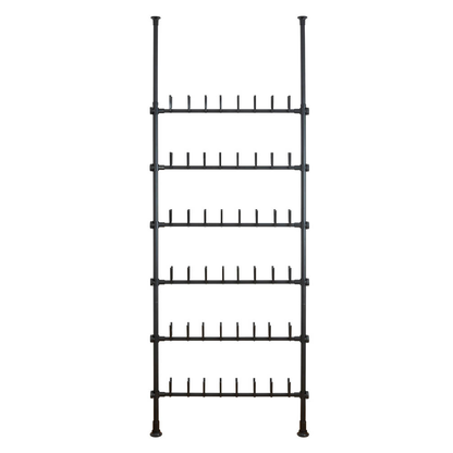Artikelbild 2 für WENKO Teleskop-Schuhregal Herkules Shoes schwarz 94,0 x 9,0 x 165,0 - 300,0 cm, Artikelnummer 531341