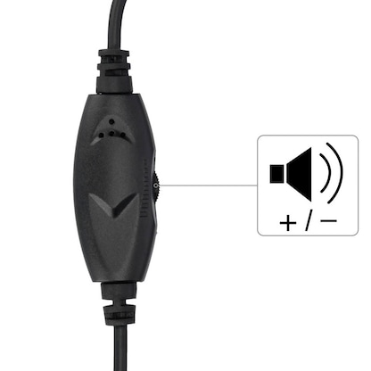 Artikelbild 5 für hama HS-P150 Headset schwarz, Artikelnummer 720724