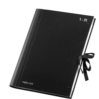 Artikelbild für PAGNA Vorordner 1-31 schwarz, Artikelnummer 880684