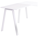 Artikelbild 1 für rocada Anbautisch BLANCA weiß/eiche rechteckig 100,0 x 60,0 x 72,0 cm, Artikelnummer 117289