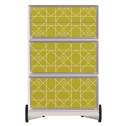 Artikelbild 3 für PAPERFLOW easyBox Vintage Rollcontainer weiß, bunt 4 Auszüge 39,0 x 43,6 x 64,2 cm, Artikelnummer 215497