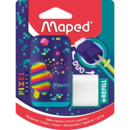 Artikelbild 1 für maped Radiergummi PIXEL PARTY lila, 1 St., Artikelnummer 260129