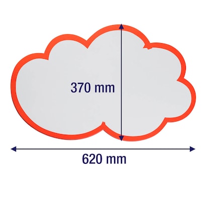 Artikelbild 3 für FRANKEN Moderationskarten weiß/rot 37,0 x 62,0 cm, 20 St., Artikelnummer 536610