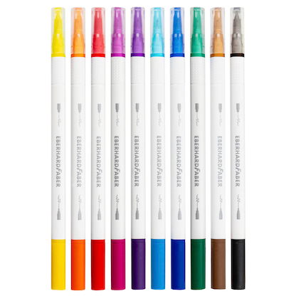 Artikelbild 2 für EBERHARD FABER Duo Fineliner farbsortiert 0,4 mm, 10 St., Artikelnummer 590129