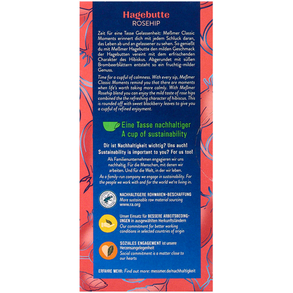 Artikelbild 8 für Meßmer Hagebutte Tee 25 Portionen, Artikelnummer 607469