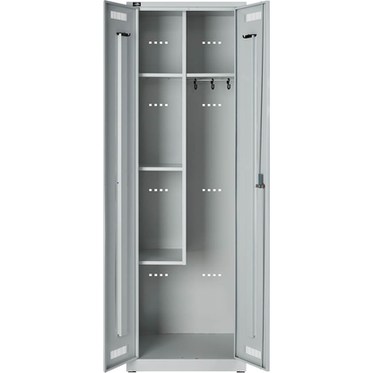 Artikelbild 6 für BISLEY LIGHT Putzmittelschrank GL06AZ-245 GL06AZ245 lichtgrau 60,0 x 50,0 x 185,0 cm, aufgebaut, Artikelnummer 454525