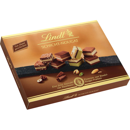 Artikelbild 12 für Lindt SCHICHT-NOUGAT Pralinen 12 St./ 125,0 g, Artikelnummer 167252