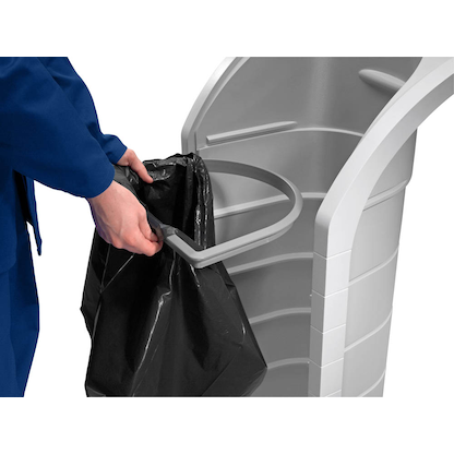 Artikelbild 3 für Hailo ProfiLine WSB Design XXXL Mülleimer 120,0 l grau, Artikelnummer 379709