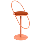 Artikelbild 1 für meet powered by PAPERFLOW Barhocker SATURNE THSATSC.17.27 rost Kunstleder, Artikelnummer 231114