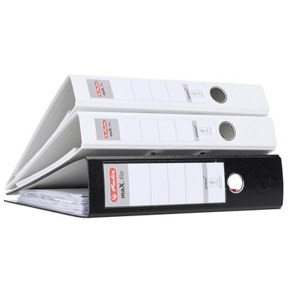 Artikelbild 3 für herlitz maX.file protect Ordner schwarz Kunststoff 8,0 cm DIN A4, Artikelnummer 138529