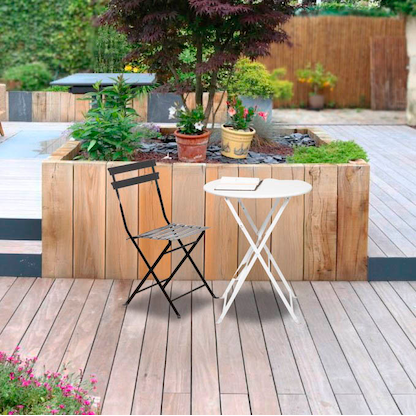 Artikelbild 3 für meet powered by PAPERFLOW EDEN Beistelltisch Stahl weiß 60,0 x 60,0 x 73,0 cm, Artikelnummer 521728