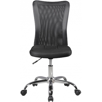 Artikelbild 2 für AMSTYLE Kinderdrehstuhl, SPM1.313 Stoff schwarz, Gestell silber, Artikelnummer 905374