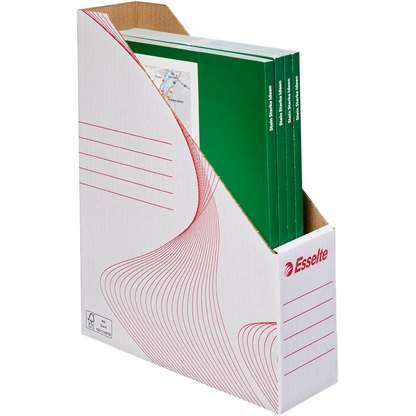 Artikelbild 8 für 25 Esselte Archiv-Stehsammler weiß, Artikelnummer 515076