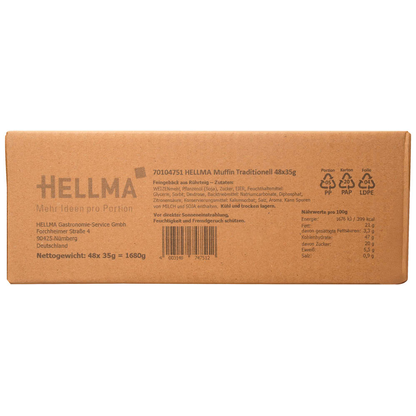 Artikelbild 7 für HELLMA Muffins Mini Kuchen 48x 35,0 g, Artikelnummer 661849