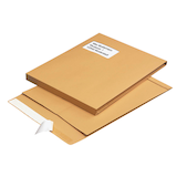 Artikelbild 1 für MAILmedia Faltentaschen DIN C4 mit Fenster braun mit 2,0 cm Falte, 100 St., Artikelnummer 535302