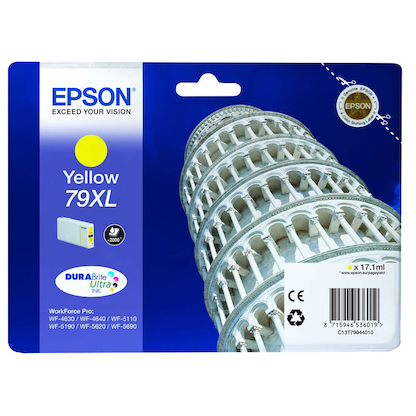 Artikelbild 12 für EPSON 79XL / T7901XL/T7902XL/T7903XL/T7904XL schwarz, cyan, magenta, gelb Druckerpatronen, 4er-Set, Artikelnummer 458509