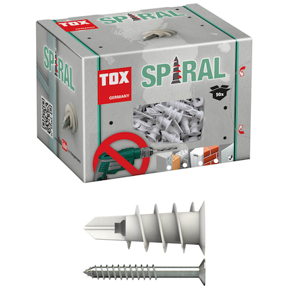 Artikelbild 16 für TOX SPIRAL 068101231 Dübel- und Schrauben-Sortiment Ø 4,5 mm x 32 mm, 50-teilig, Artikelnummer 559399