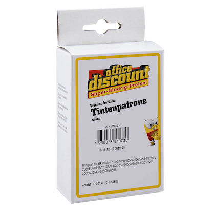 Artikelbild 2 für office discount color Druckerpatrone kompatibel zu HP 301XL (CH564EE), Artikelnummer 105619