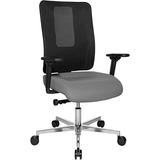 Artikelbild 1 für Topstar Bürostuhl Sitness Open X (N) Deluxe Alu mit Schiebesitz, OX39WTW2 T230 Stoff grau, Gestell alu, Artikelnummer 981621