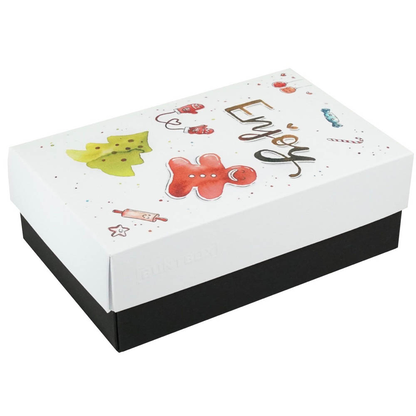 Artikelbild 5 für 2 BUNTBOX Weihnachten L Geschenkboxen-Set weiß, Artikelnummer 304107