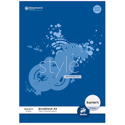 Artikelbild 2 für Staufen® Briefblock DIN A4 kariert, Artikelnummer 907648