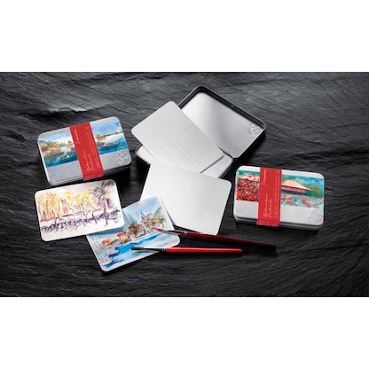 Artikelbild 3 für HAHNEMÜHLE Aquarellpostkarten 230 g/qm, 30 St., Artikelnummer 708679