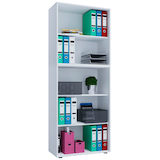 Artikelbild 1 für VCM my office Aktenregal Lona XXL weiß 70,0 x 37,0 x 183,0 cm, Artikelnummer 857169