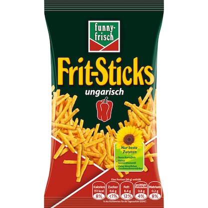 Artikelbild 7 für funny-frisch Frit-Sticks ungarisch 100,0 g, Artikelnummer 472288