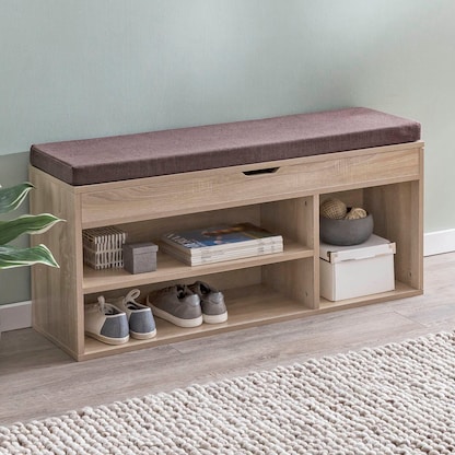 Artikelbild 6 für WOHNLING Schuhschrank, WL5.344 sonoma-eiche 1 Fachboden 104,0 x 32,0 x 51,0 cm, Artikelnummer 906497