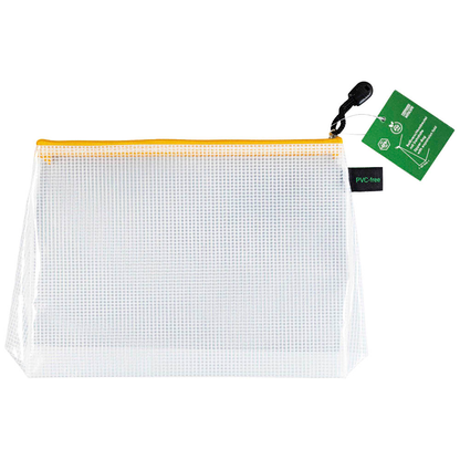 Artikelbild 5 für FolderSys Reißverschlussbeutel transparent/gelb 0,28 mm, 1 St., Artikelnummer 278399