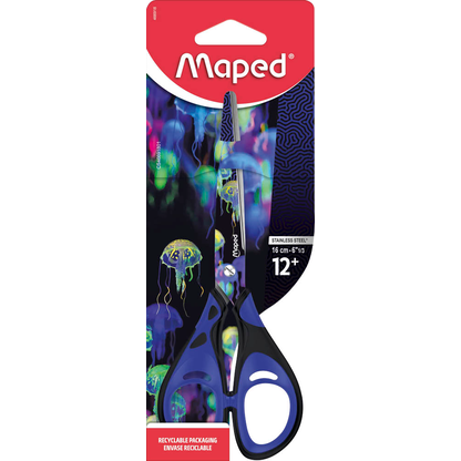 Artikelbild 2 für maped Kinderschere Deepsea Paradise blau/schwarz 16,0 cm, Artikelnummer 260199
