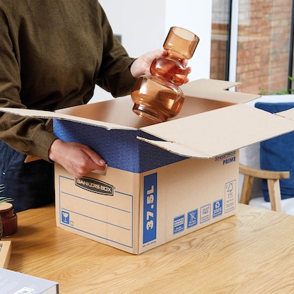 Artikelbild 14 für 5 Bankers Box Umzugskartons SmoothMove FastFold 42,9 x 32,7 x 31,0 cm, Artikelnummer 539033