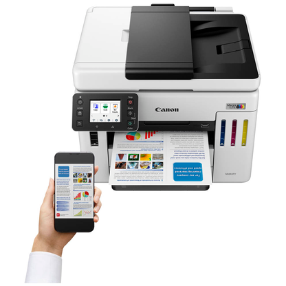 Artikelbild 9 für AKTION: Canon MAXIFY GX7150 4 in 1 Tintenstrahl-Multifunktionsdrucker weiß mit 100 Euro CashBack, Artikelnummer 587799