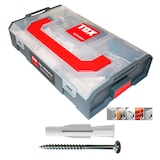 Artikelbild 1 für TOX L-Boxx Mini Electro TRIKA 094901301 Dübel- und Schrauben-Sortiment, 232-teilig, Artikelnummer 560027