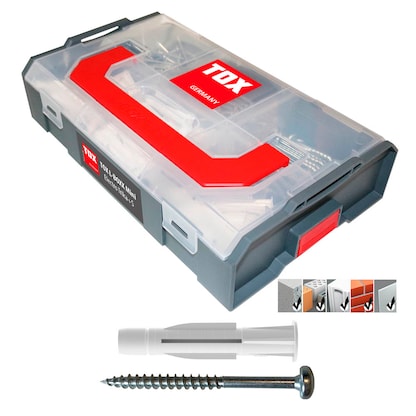 Artikelbild 5 für TOX L-Boxx Mini Electro TRIKA 094901301 Dübel- und Schrauben-Sortiment, 232-teilig, Artikelnummer 560027