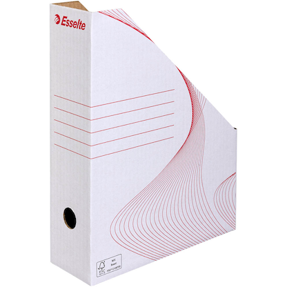 Artikelbild 12 für 25 Esselte Archiv-Stehsammler weiß, Artikelnummer 515076